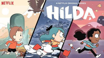 HILDA (2018) - Serialized - 3 Seasons, 34 Episodes & 1 Movie - Netflix - Similar to Steven Universe
