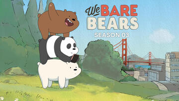 WE BARE BEARS - Episodic - 4 Seasons, 140 Episodes & 1 Movie - Hulu, Netflix