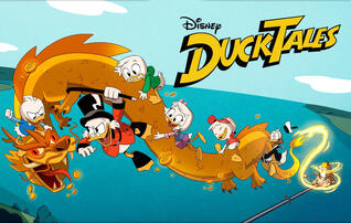 DUCKTALES (2017) - Hybrid - 3 Seasons, 75 Episodes - Disney+ - Similar to Gravity Falls